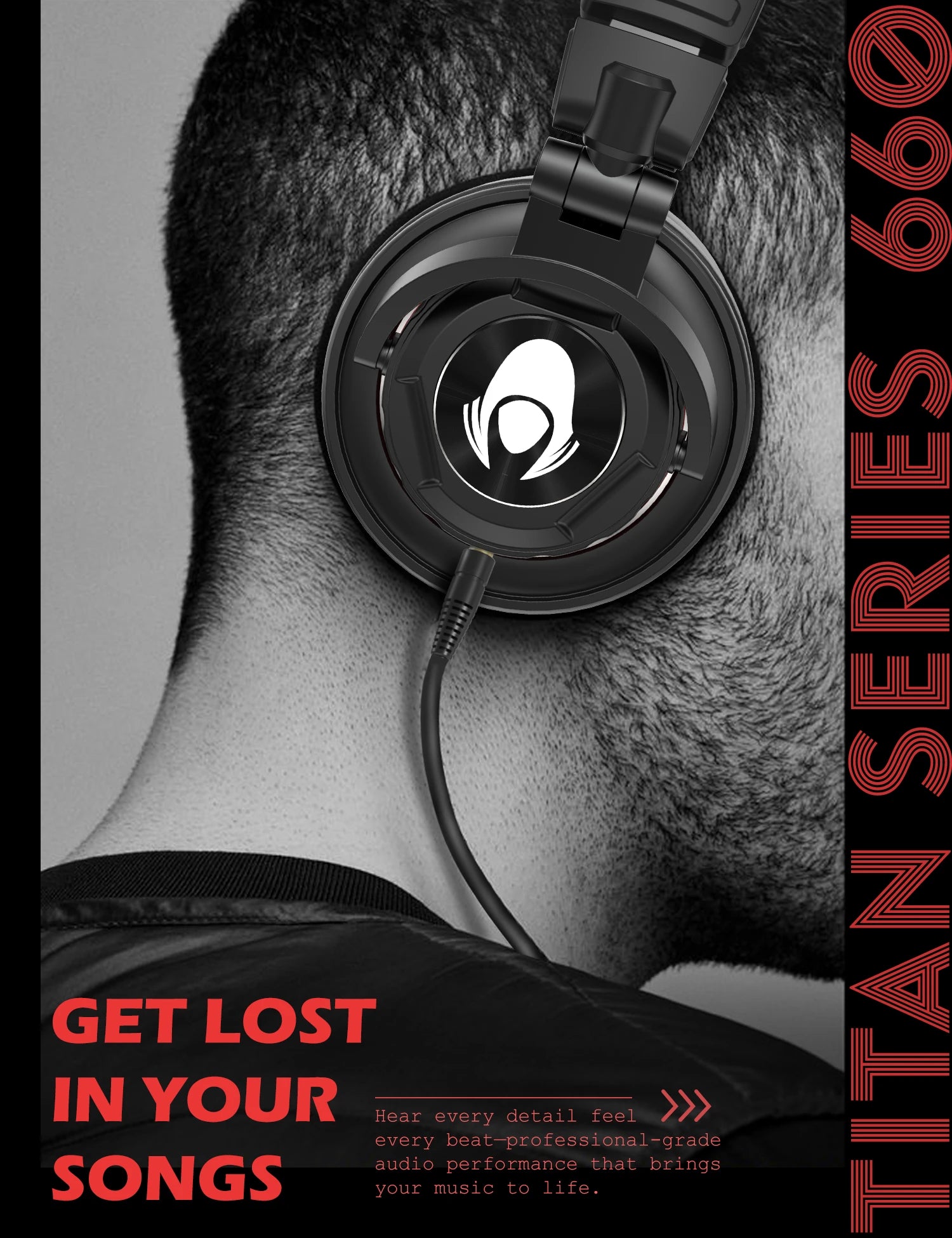 Talomen Ti660x | プロフェッショナルスタジオモニタリング有線ヘッドフォン