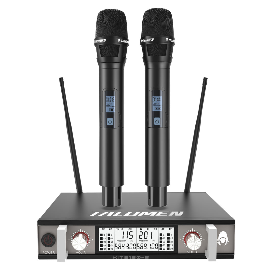 Talomen K120 プロフェッショナル UHF ワイヤレスマイクシステム
