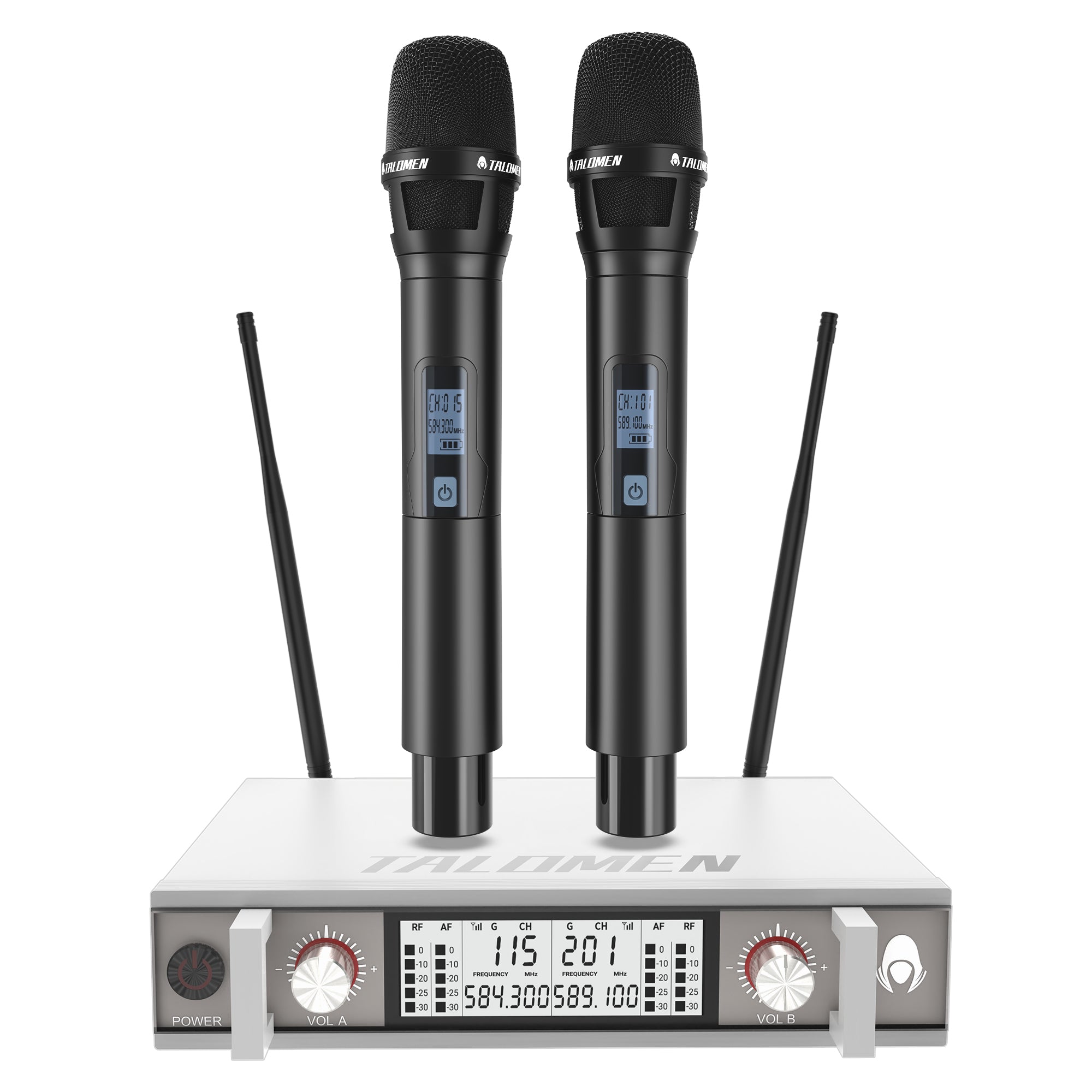 Talomen K120 プロフェッショナル UHF ワイヤレスマイクシステム
