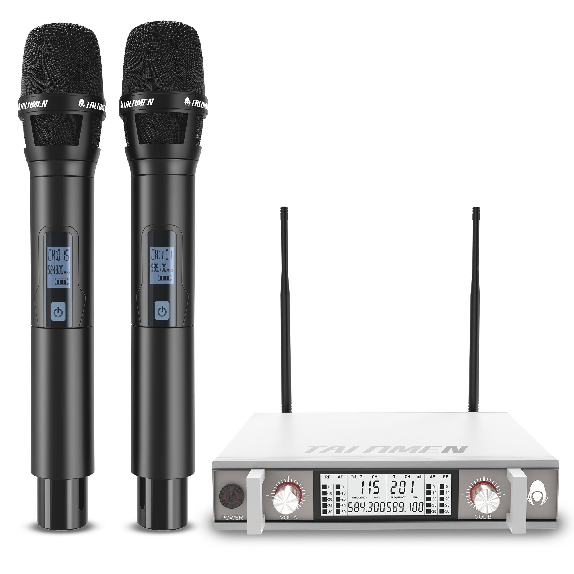 Talomen K120 Professional UHF Wireless Microphone System