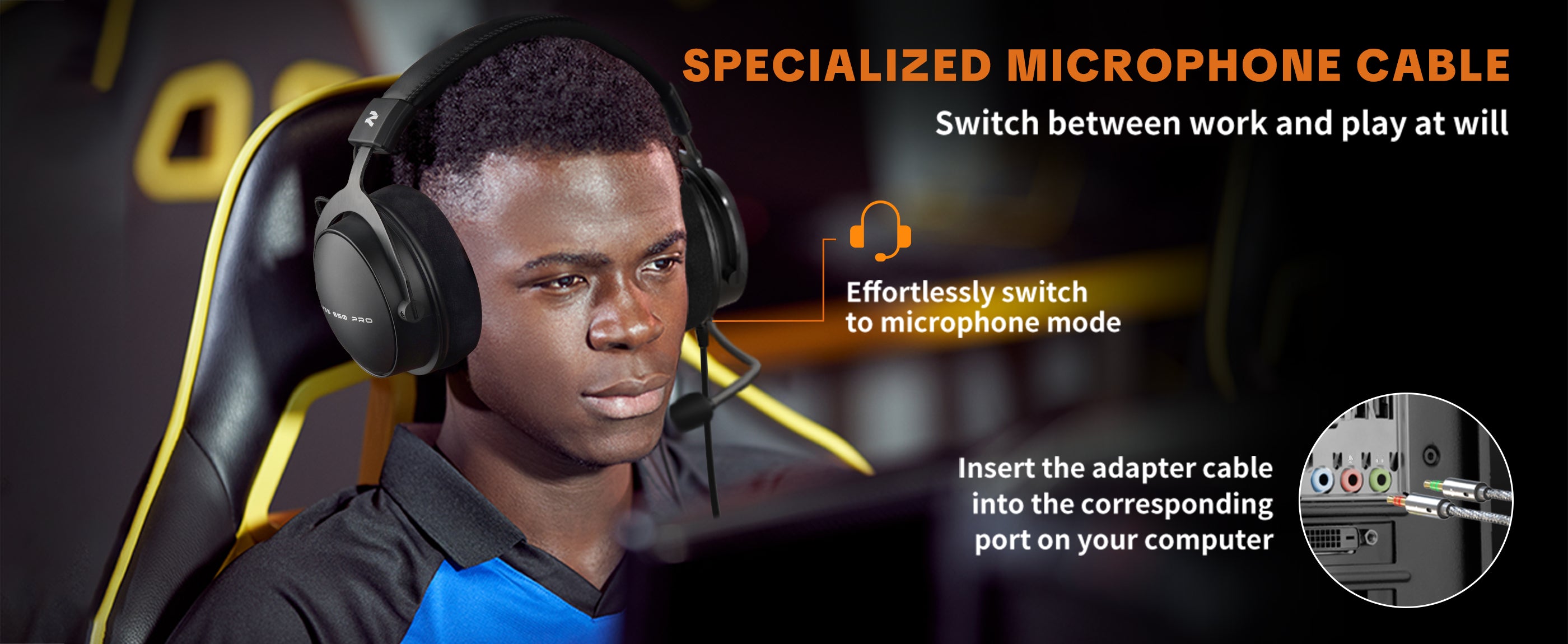 Talomen W550x | マイクキット付きスタジオモニターヘッドホン